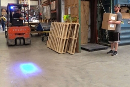 Safe-Lite Forklift Blue Spotlight