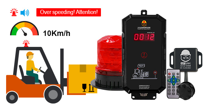 Forklift Speed Limit Control Safety Solutions Inside Factory